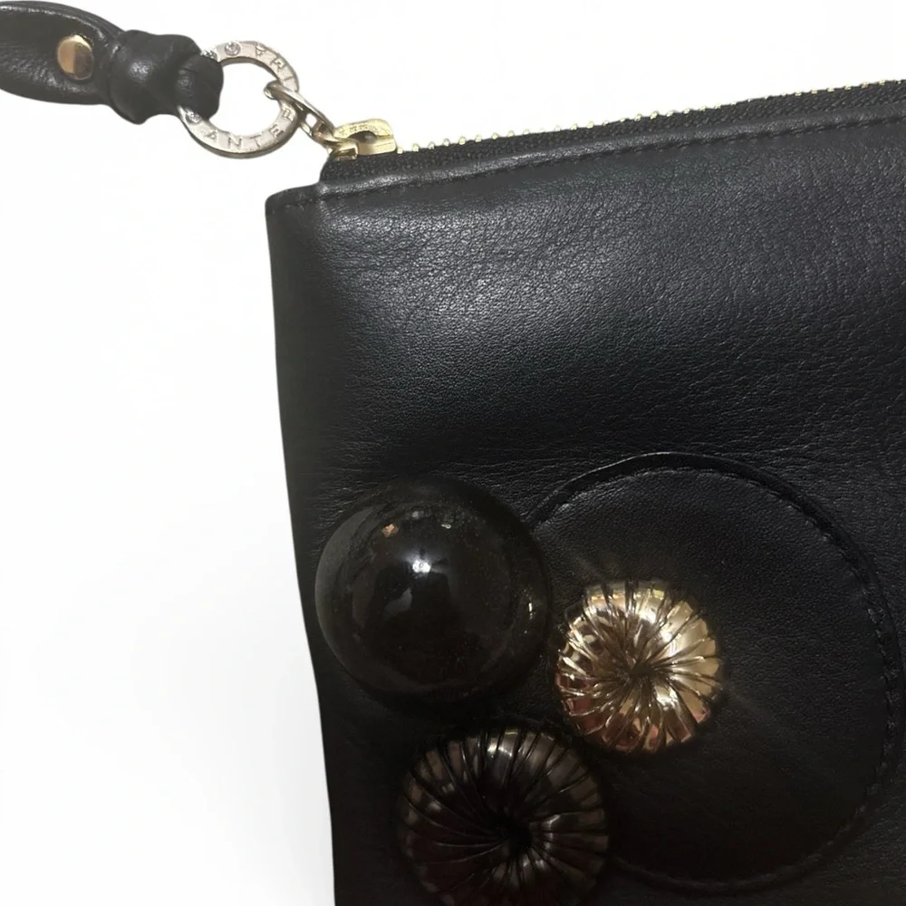 Anteprima‎ Black Wallet with Decorative Accents